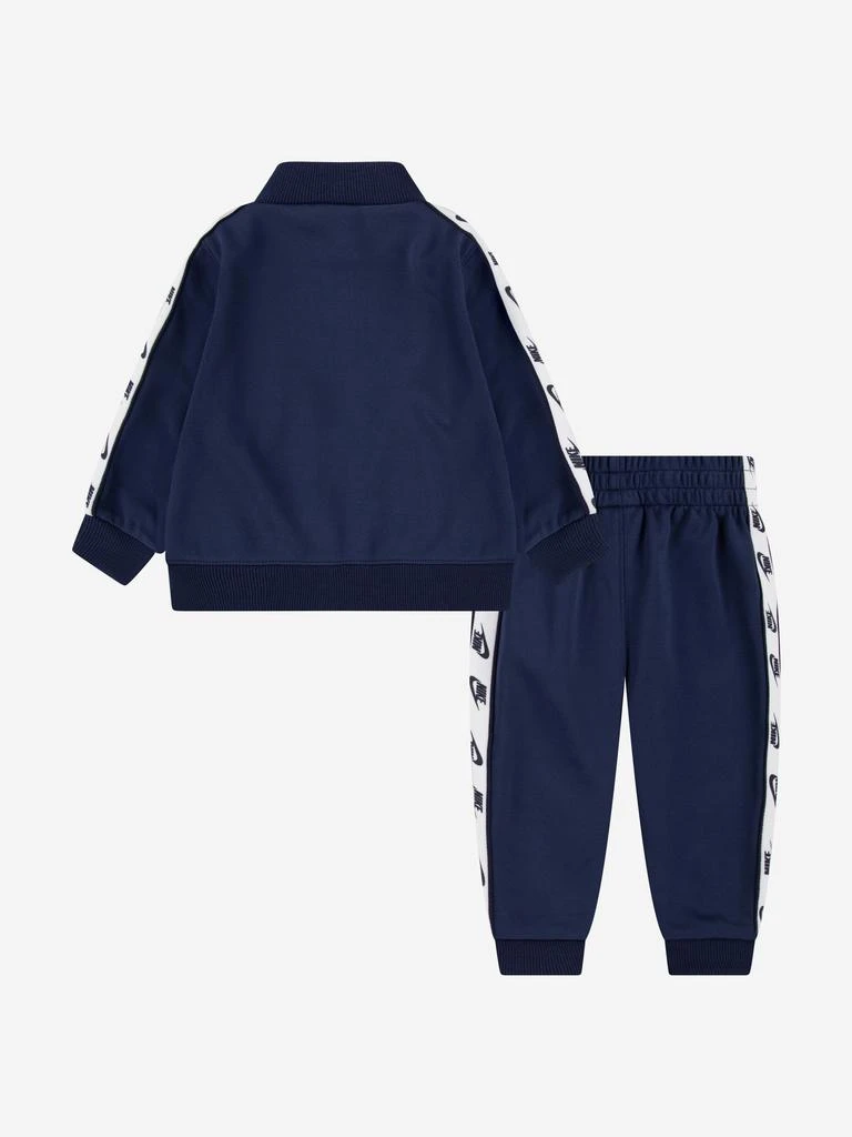 NIKE Nike Kids Full Zip With Logo Tape Tracksuit in Navy 2
