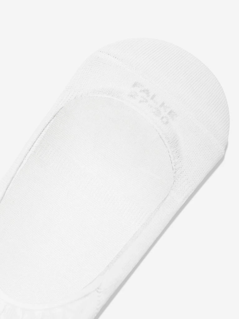 FALKE Falke Girls Ballerina No Show Socks in White 3