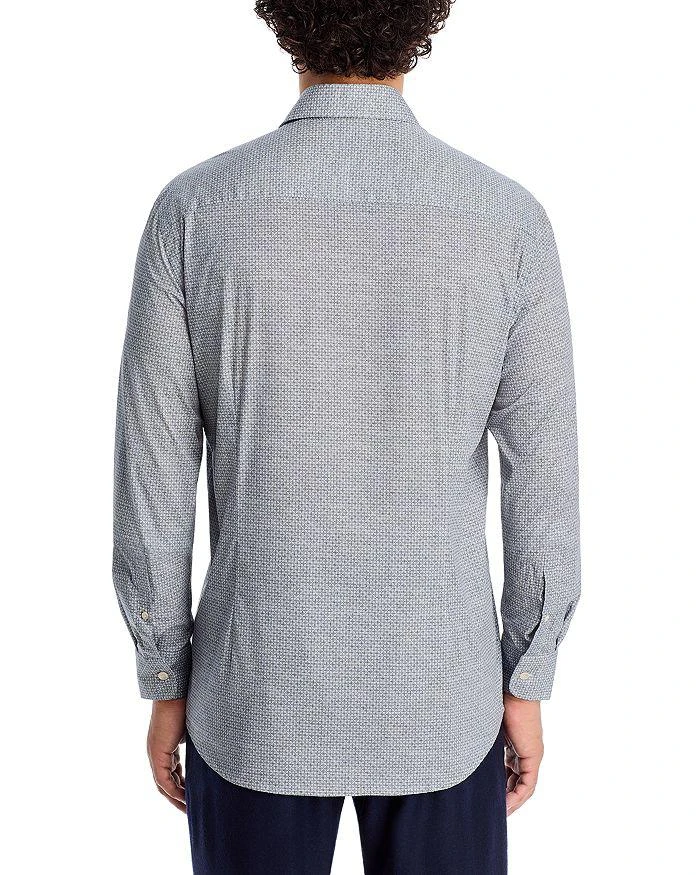 Jack Victor Bruce Cotton Blend Printed Button Down Shirt 4