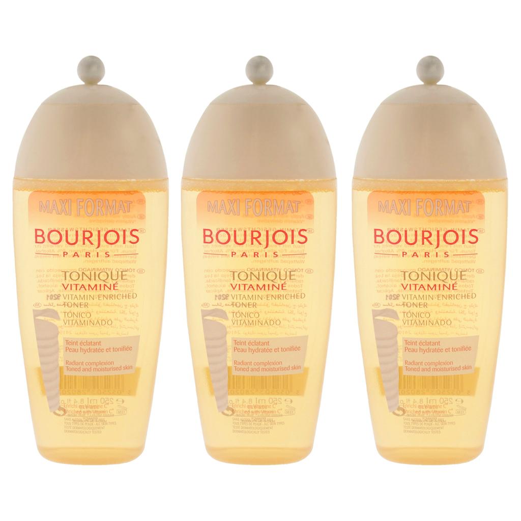 Bourjois Maxi Format Vitamin-Enriched Toner by  for Women - 8.4 oz Toner - Pack of 3