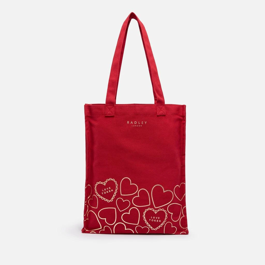 Radley Radley Valentines Medium Cotton-Canvas Tote Bag 1