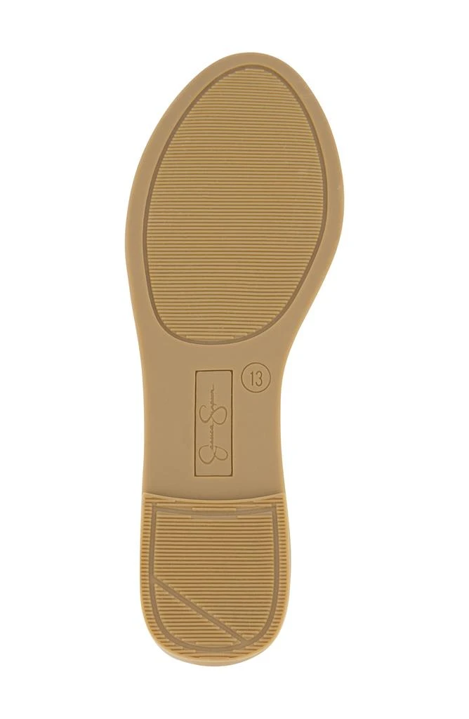 Jessica Simpson Kids' Amy Embellished Bow Mary Jane Flat 6