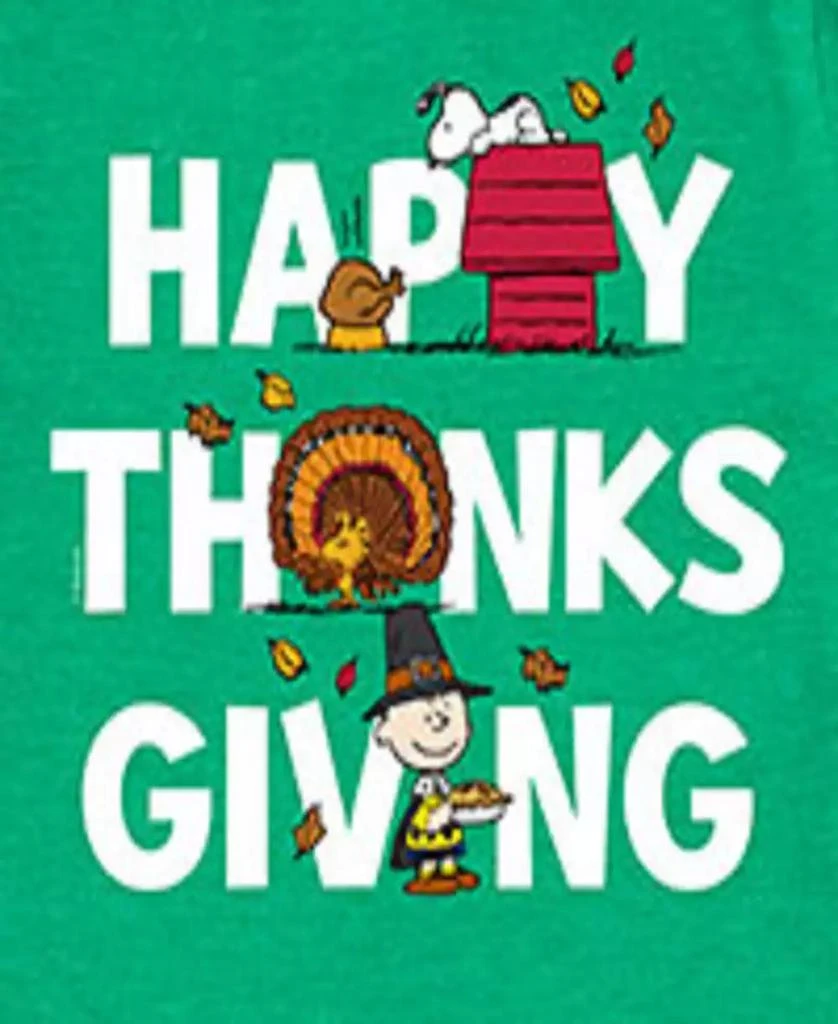 Hybrid Big Boys Happy Thanksgiving Graphic Tee 3