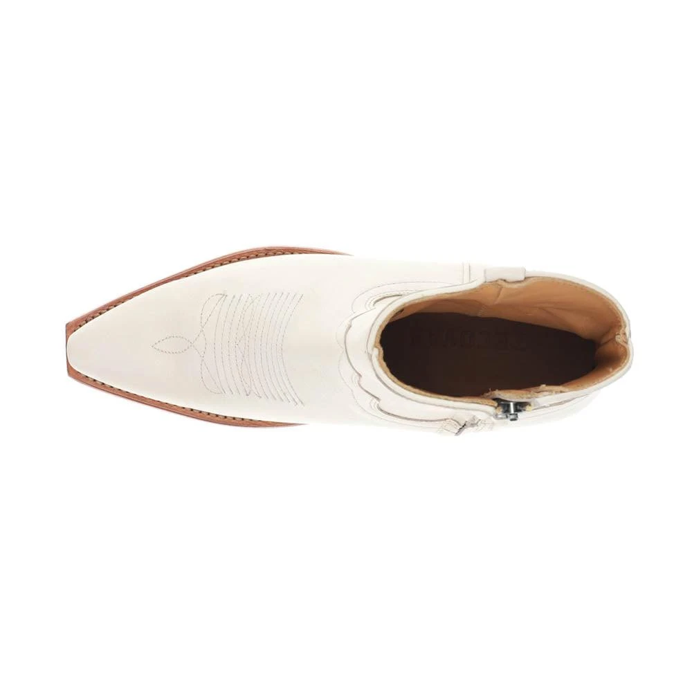 Tecovas Daisy Snip Toe Zippered Cowboy Booties 4