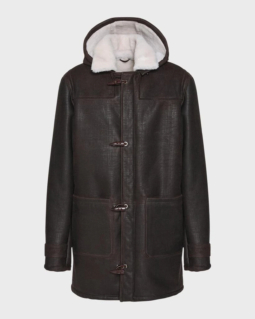 Shop Men's Merino Shearling Lamb Parka on Sale at BeyondStyle