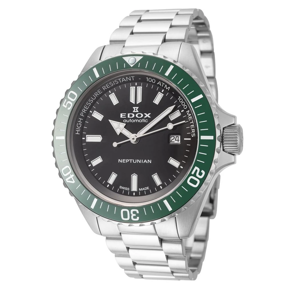 Edox Men's Neptunian 44mm Automatic Watch 1