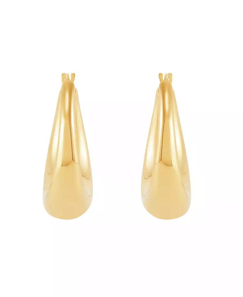 Macy's Electroform Hoop Earrings in 18k Yellow Gold