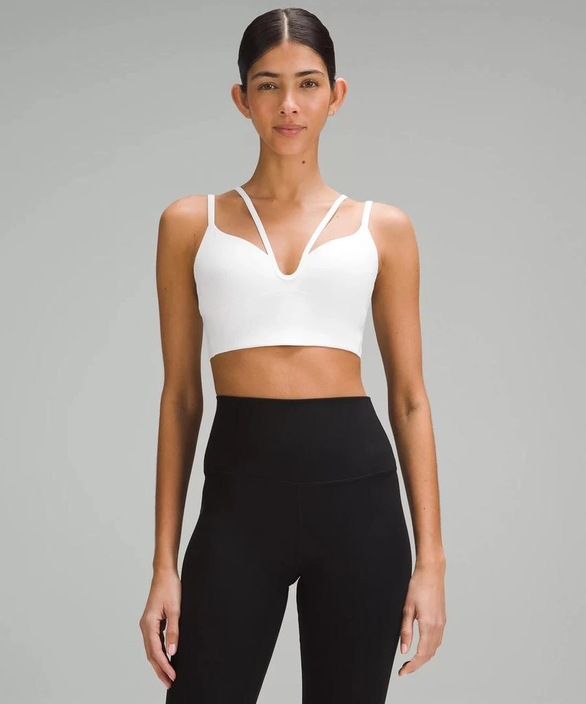 lululemon Like a Cloud Strappy Longline Ribbed Bra *Light Support, B/C Cup 3