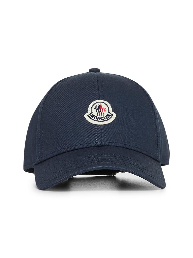 Moncler MONCLER | Blue gabardine baseball cap | Man | PZ