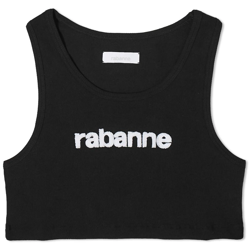 Paco Rabanne Paco Rabanne Logo Crop Top 1