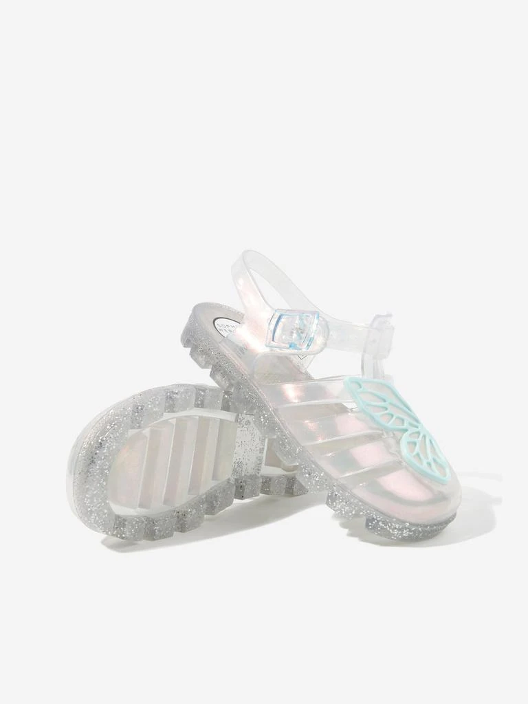 Sophia Webster Sophia Webster Girls Butterfly Jelly Sandals in Multicolour 2