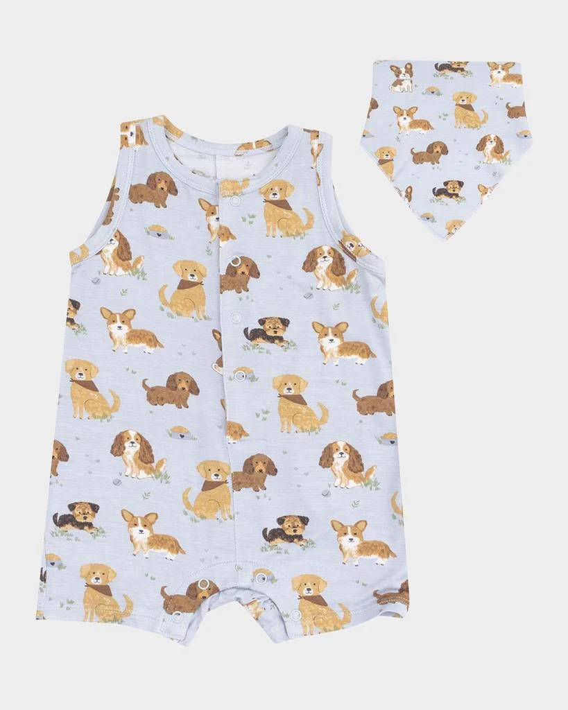 Angel Dear Boy's Best Friends Dog Playsuit, Size 3M-24M 1