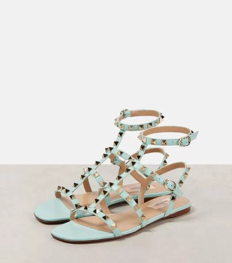 Valentino Rockstud Classic leather sandals 4