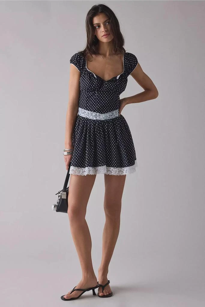 UO Lottie Dottie Mini Dress  On Sale Now with Up to 41% Off | Discover  Exclusive Deals & Savings at BeyondStyle  Authentic Urban Outfitters  Dresses|womens|Women's with Limited-Time Discounts, Free Shipping,