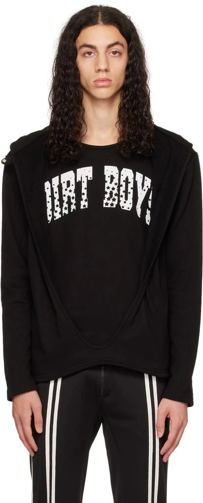 TheOpen Product SSENSE Exclusive Black Layered Hoodie 1