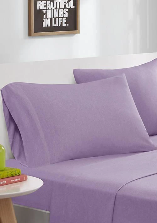 Intelligent Design Cotton Blend Jersey Knit Sheet Set