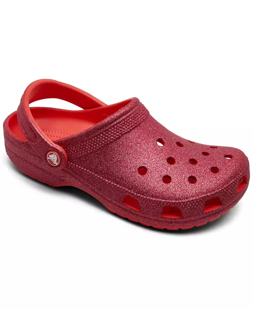 Crocs Women's Classic Glitter Clogs from Finish Line 1