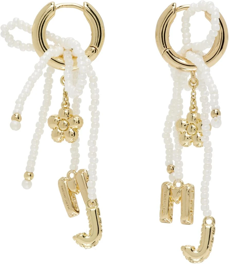 Marc Jacobs 
The Beaded MJ
 Earrings