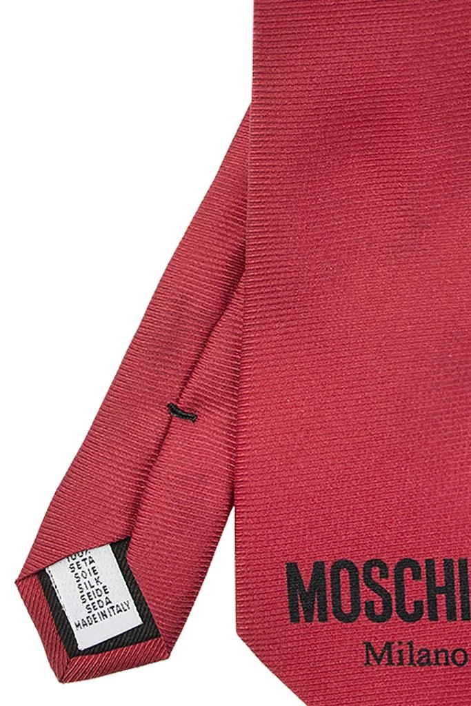 Moschino Tie with logo 4