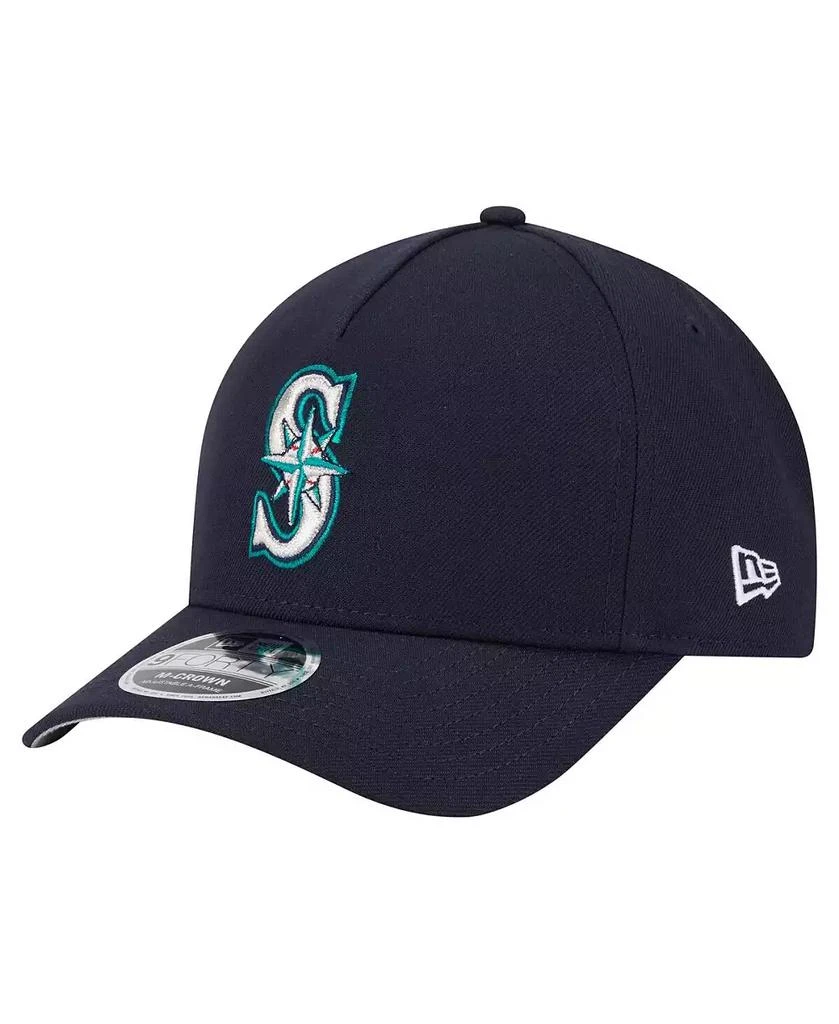New Era Men's Navy Seattle Mariners 9FORTY M-Crown Adjustable Hat 1