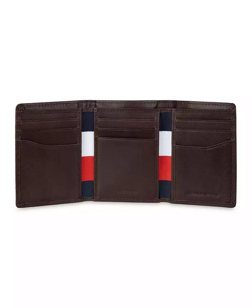 Tommy Hilfiger Men's Trifold Plaid Wallet 4
