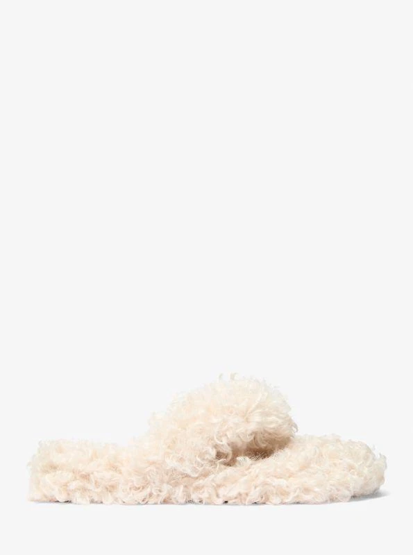 Michael Kors Alani Faux-Fur Flip Flop 2