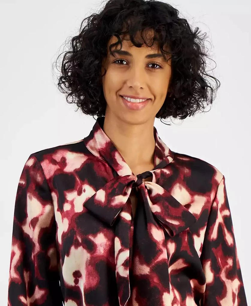 Tahari Women's Tie-Neck Blouse 3