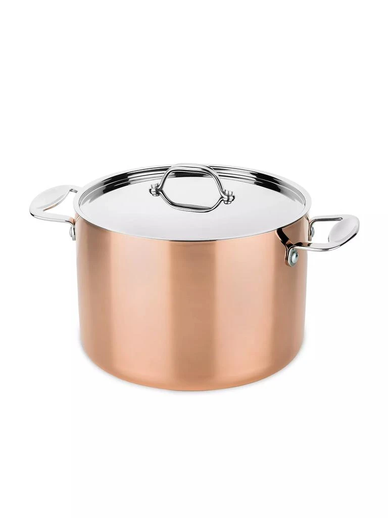 Mepra Toscana Copper Deep Pot & Lid 1