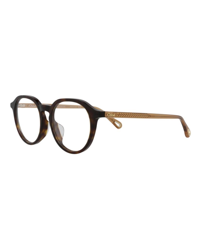 Chloé Round-Frame Bio Acetate Optical Frames