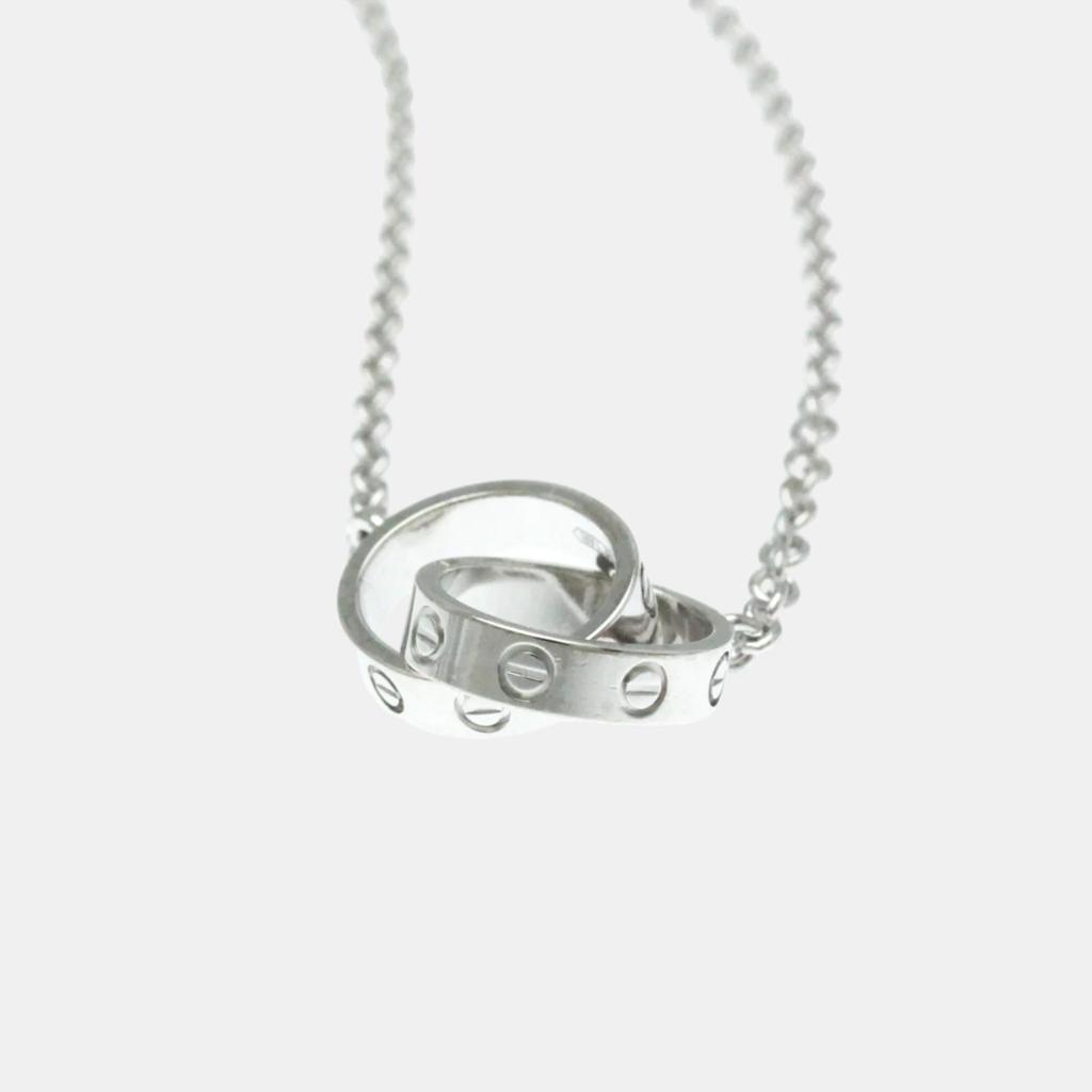 Cartier Cartier 18K White Gold Love Chain Bracelet