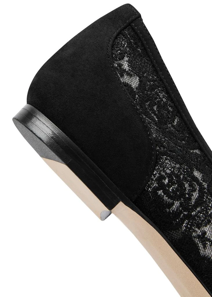 Manolo Blahnik Verizzo lace ballet flats 4