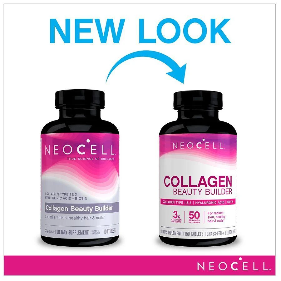 NeoCell Collagen Beauty Builder With Hyaluronic Acid and Biotin 6