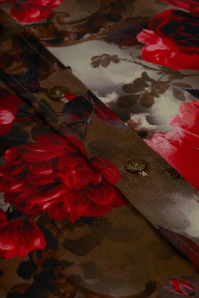 L'Agence L'Agence - Dani 3/4 Sleeve Silk Blouse 4