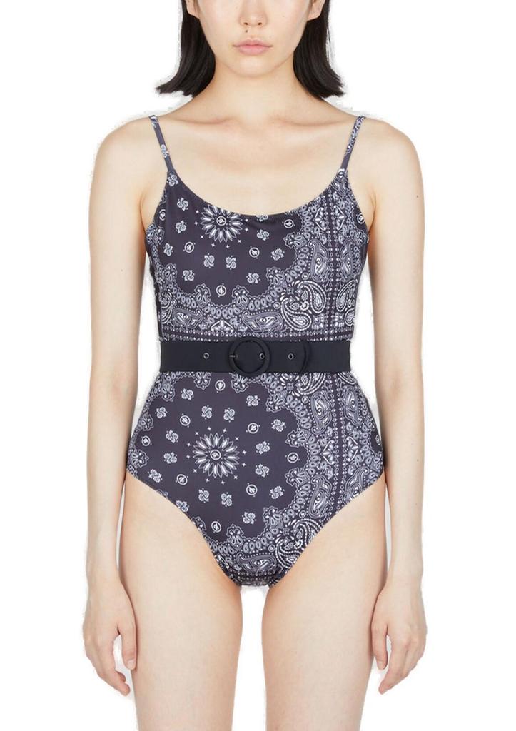 Arizona Love Arizona Love St Tropez Bandana Printed Backless Swimsuit
