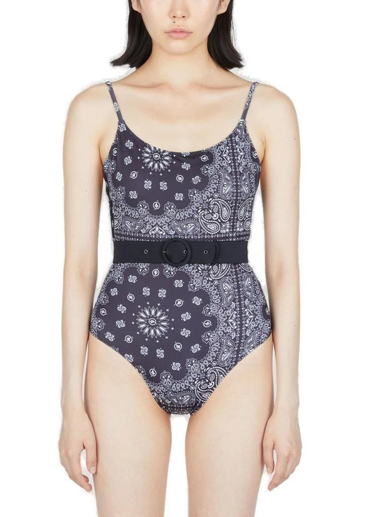 Arizona Love Arizona Love St Tropez Bandana Printed Backless Swimsuit 1