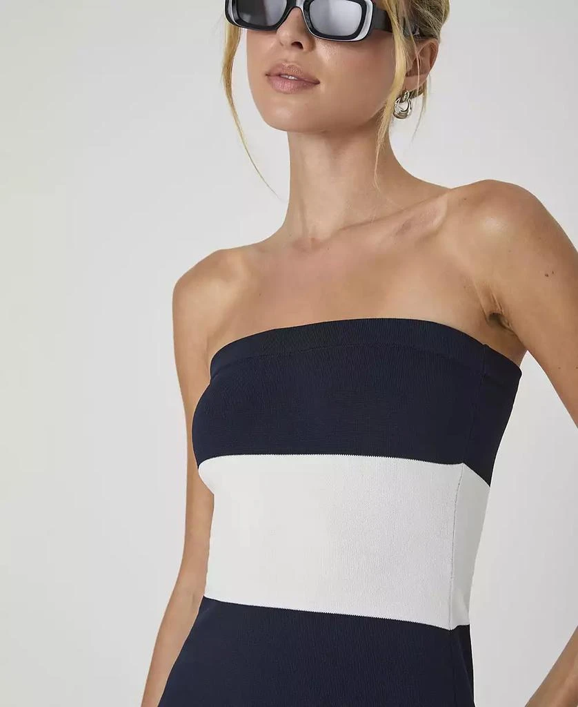French Connection Women's Bodycon Knit Midi Tube Dress 4