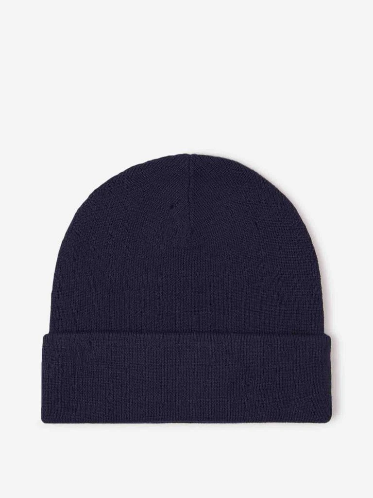 Acne Studios Acne Studios Distressed Logo Beanie 2