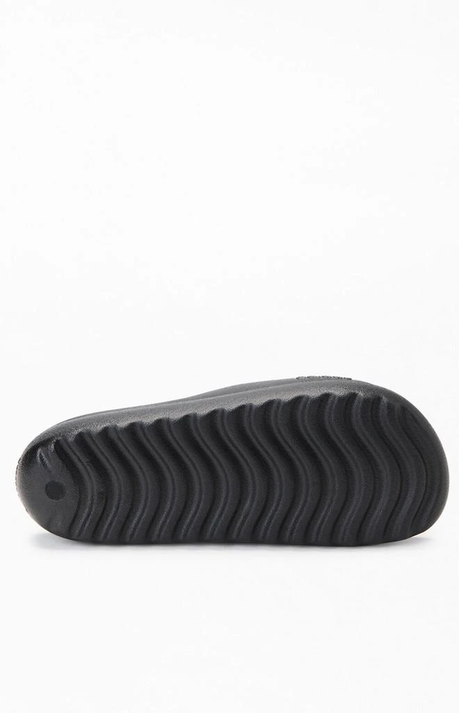 Adidas Black Adilette Lumia Slides 4
