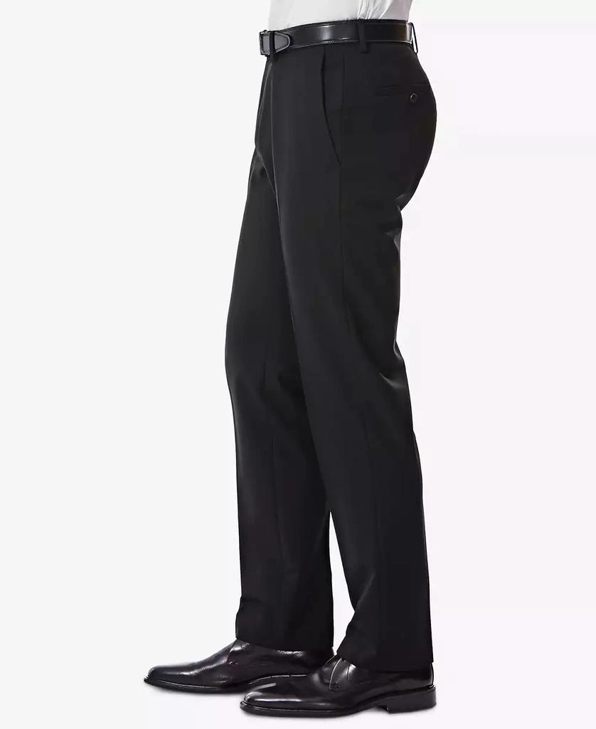 Haggar JMH Men's 4 Way Stretch Slim Fit Flat Front Suit Pant 3