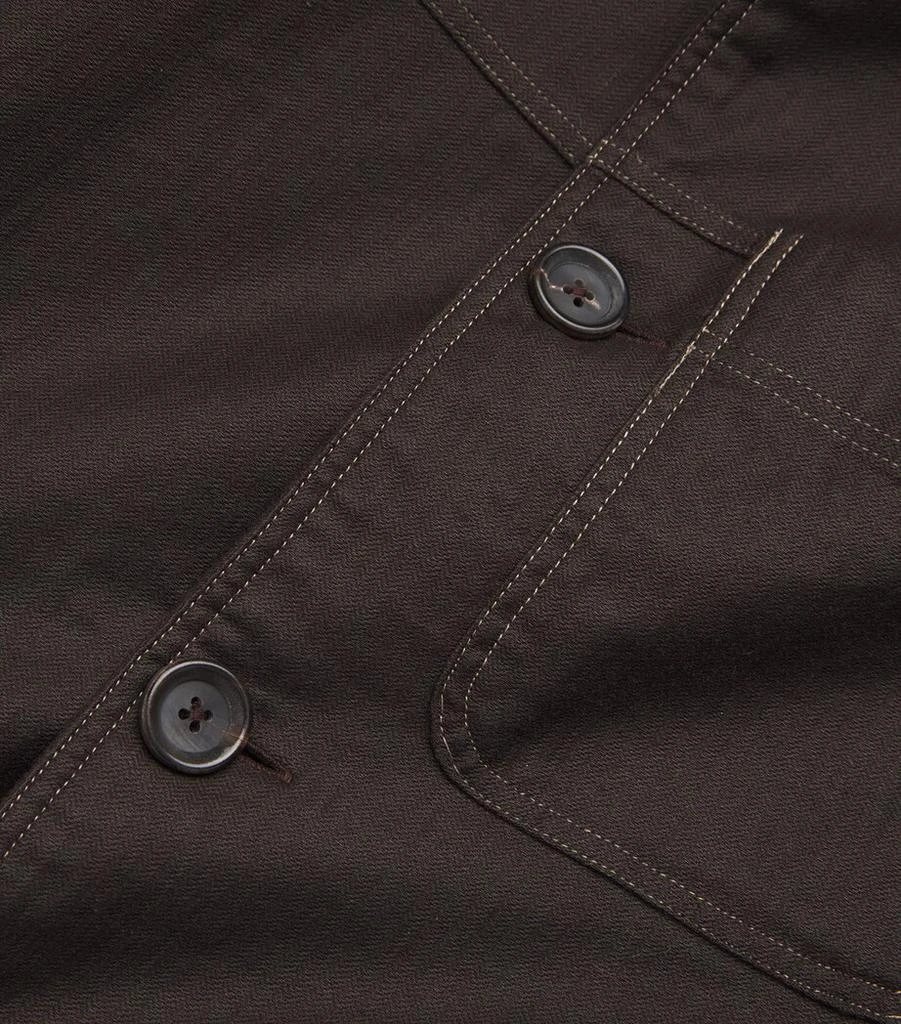 Oliver Spencer Linen-Blend Buffalo Jacket 5