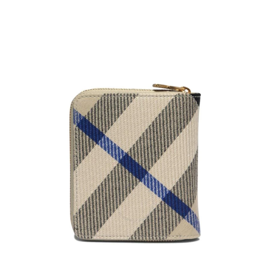 Burberry Check Zip Bifold Wallet 2