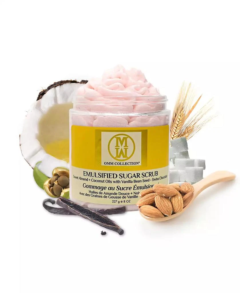 OMM Collection Emulsified Sugar Scrub – Swiss Chocolate 8oz 3