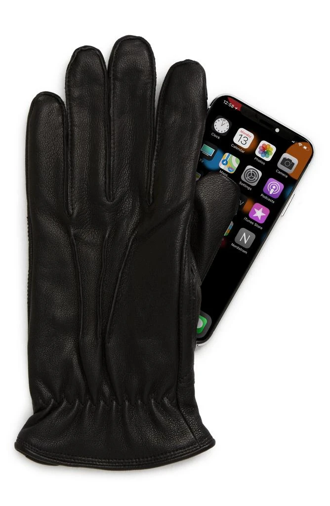 UGG Three-Point Leather Tech Gloves 2