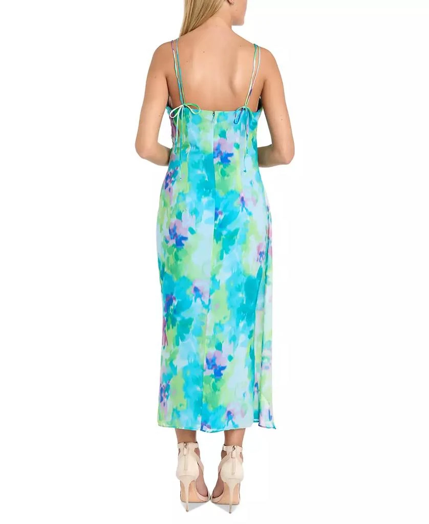 Morgan & Company Juniors' Strappy Keyhole-Neck Midi Dress 2