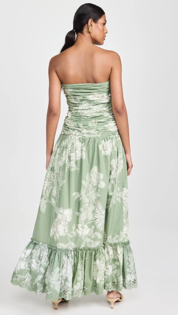 Hemant and Nandita Strapless Long Dress 2