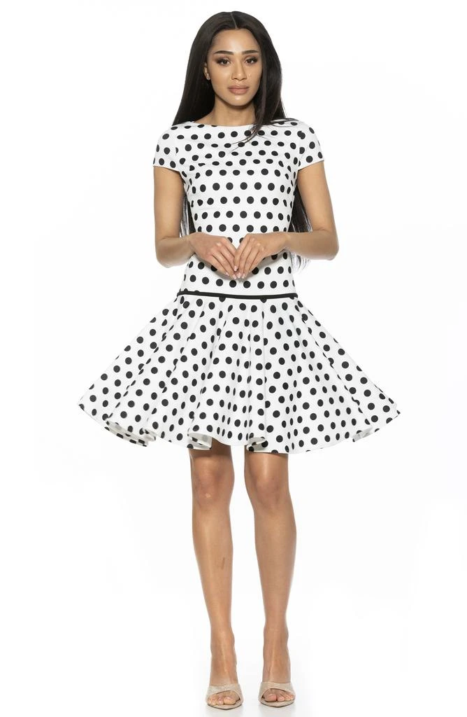 ALEXIA ADMOR Drop Waist Dress 4