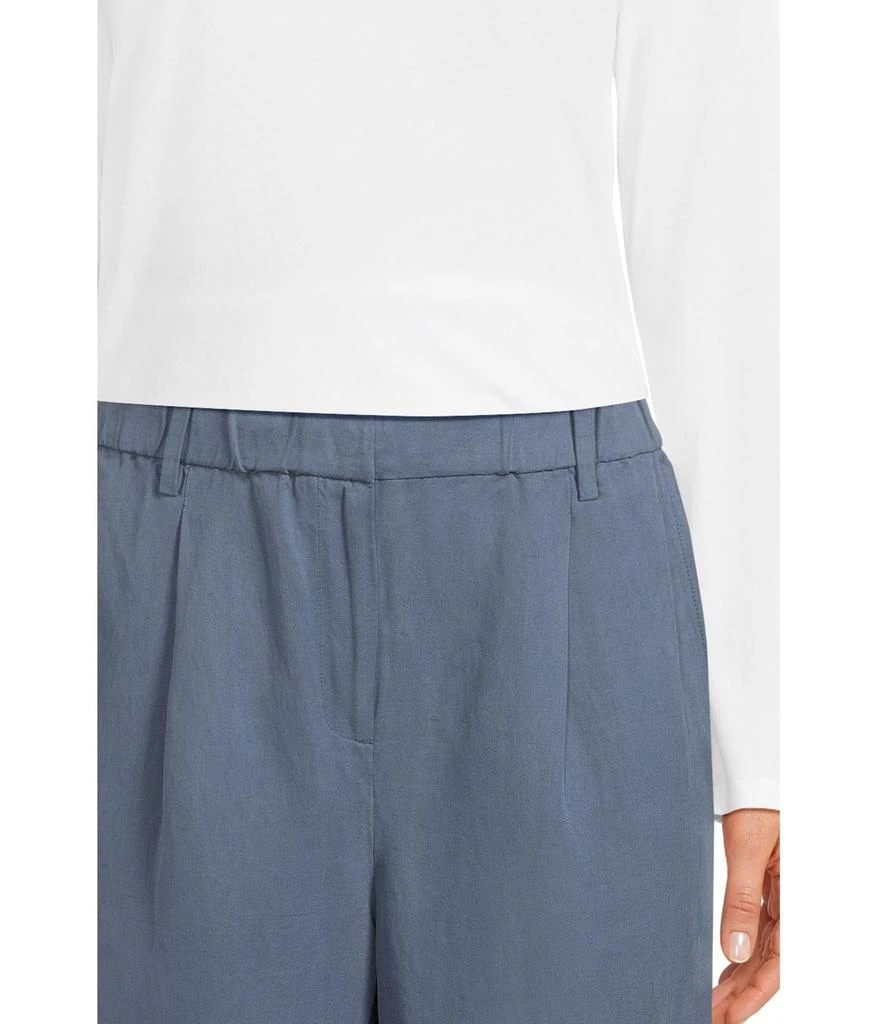 Eileen Fisher Petite Ankle Pleated Pants 4