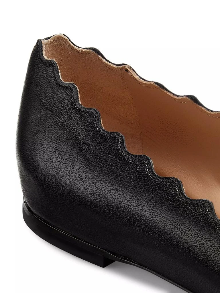 Chloé Lauren Leather Ballet Flats 5