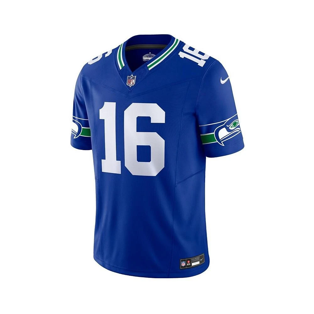 NIKE Men's Tyler Lockett Royal Seattle Seahawks Throwback Vapor F.U.S.E. Limited Jersey 2