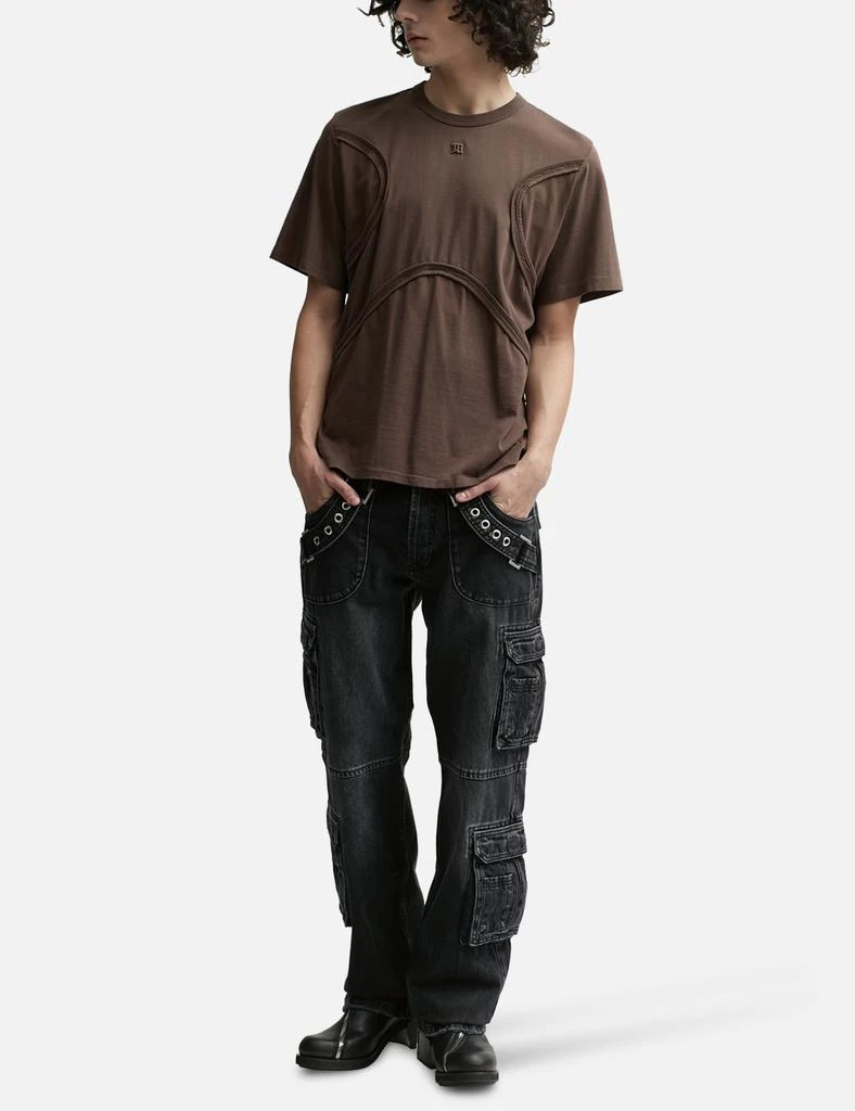 Misbhv Harness Strap Cargo Trousers Black 5